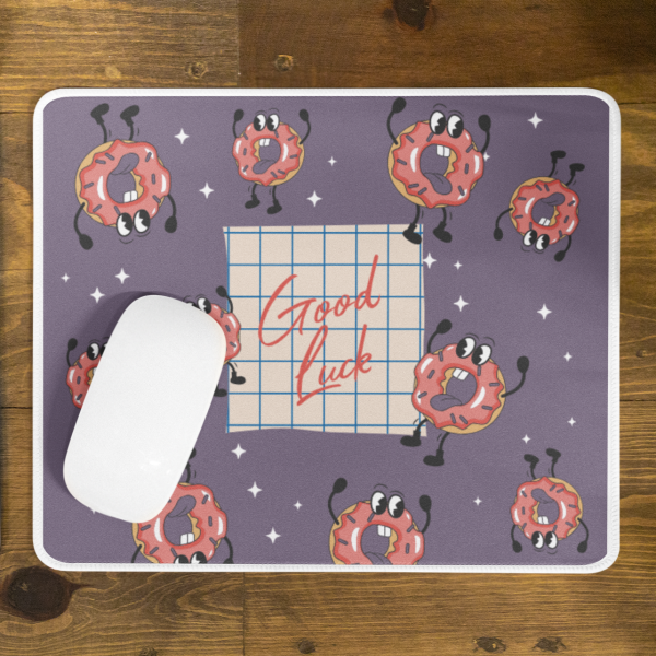 Good Luck – Inspirational Premium Mouse Pad