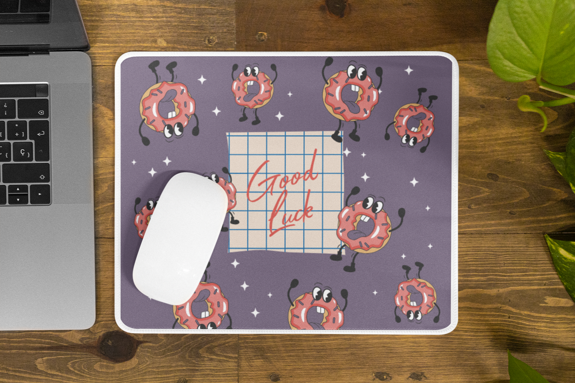 Good Luck – Inspirational Premium Mouse Pad