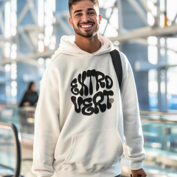 Extrovert | 100% Cotton Unisex Hoodie