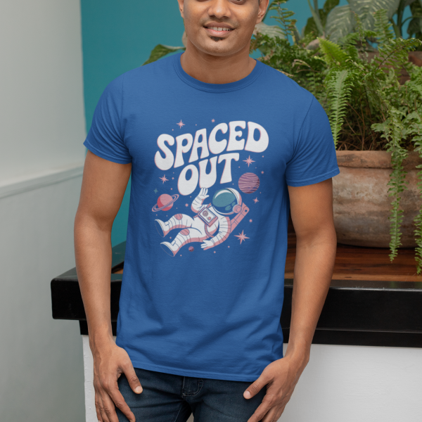 Spaced Out – 100% Cotton Regular Fit T-Shirt