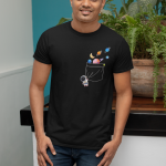 Robot Ballon – 100% Cotton Regular Fit T-Shirt