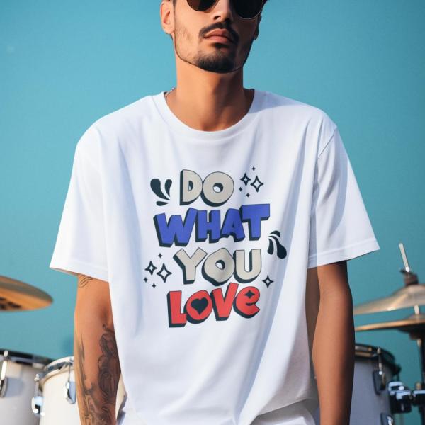 Do What You Love | 100% Cotton Oversized Unisex T-Shirt