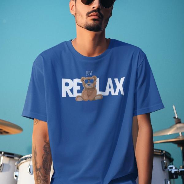 Relax | 100% Cotton Oversized Unisex T-Shirt