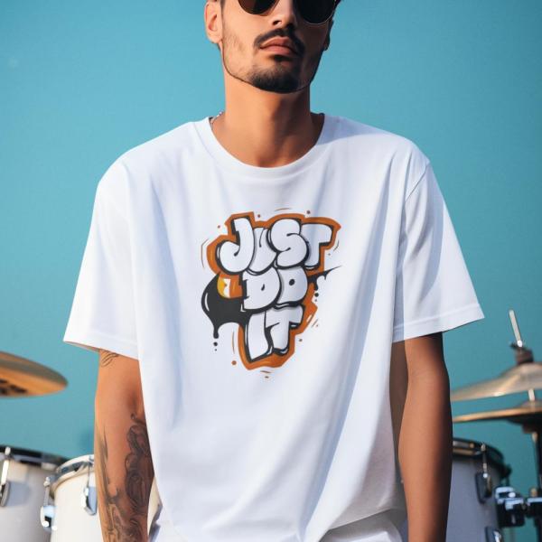 Just Do It | 100% Cotton Oversized Unisex T-Shirt