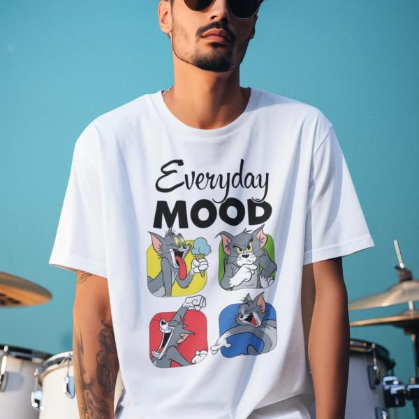 Every Day Mood | 100% Cotton Oversized Unisex T-Shirt